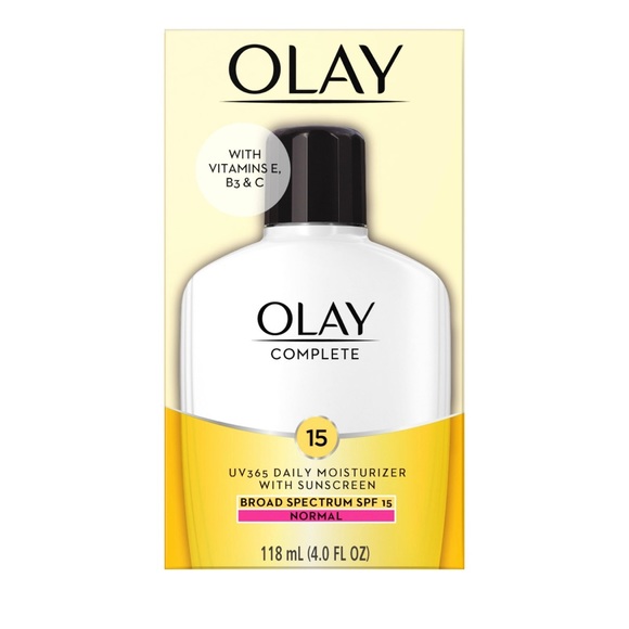 Olay Complete Daily Moisturizer for Normal Skin, NEW!SPF 15, 4 Fl Oz. EXP 2/25 - Picture 2 of 12
